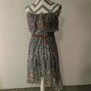 Hi-low summer dress.